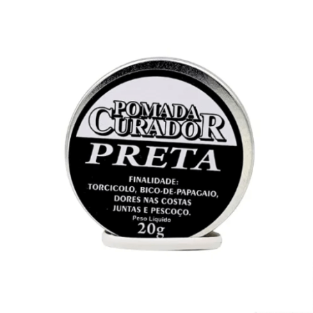 Pomada Curador Preta 20g Latinha