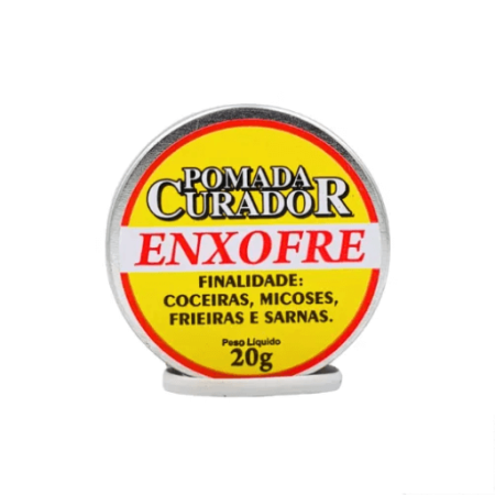 Pomada Curador Enxofre 20g Latinha